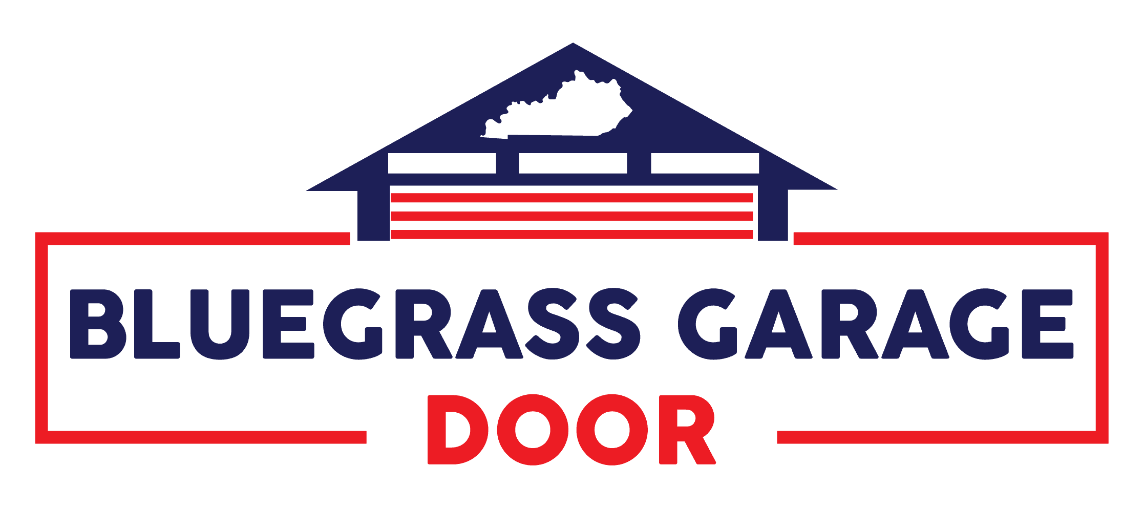 Bluegrass Garage Door Logo