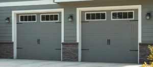 Bluegrass Garage Door Gray SONOMA